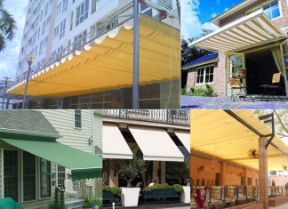 Cung cấp mái hiên di động Bình Chánh đa dạng về mẫu mã, màu sắc