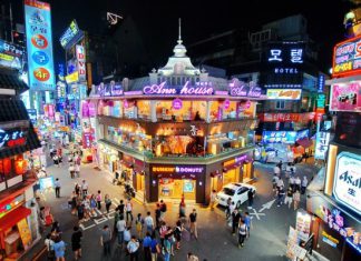 Khu phố Itaewon – phố Tây không ngủ sôi động bậc nhất Hàn Quốc Khu phố Itaewon - phố Tây không ngủ sôi động bậc nhất Hàn Quốc